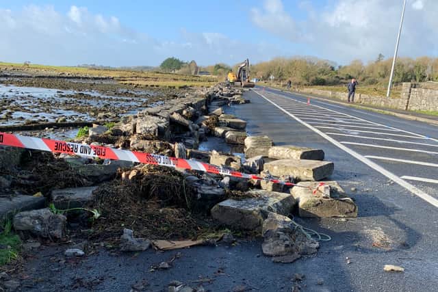 The majority of the country was placed under red and orange wind warnings on Monday as Irish forecaster Met Eireann warned of “severe and damaging gusts”, with the last of the warnings lifting by 3pm.