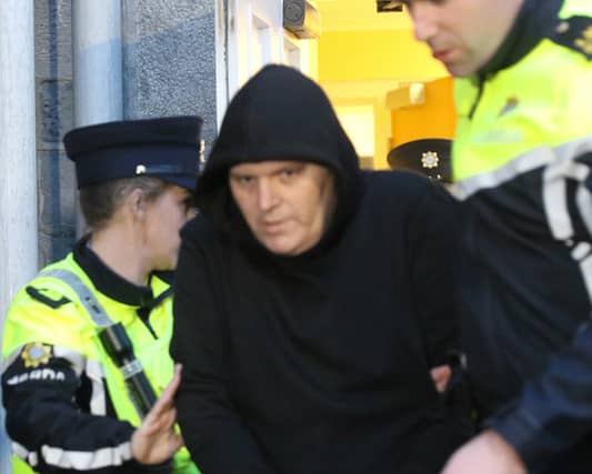 Joe Cahill appeared before a special court sitting in Ennis after he was charged in connection with the death of Gerard Curtin