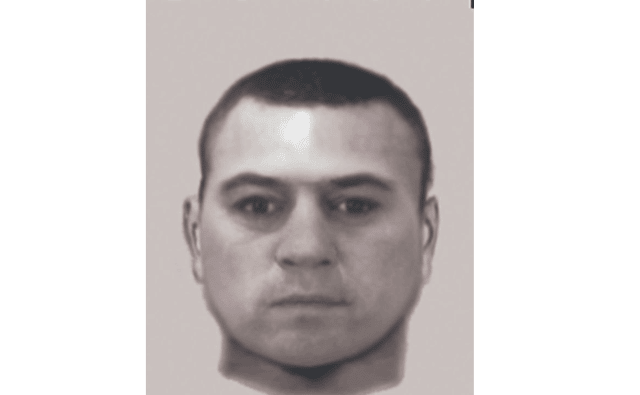 An evofit of the man gardaí are hunting over an alleged violent assault on a woman in Longford on August 7