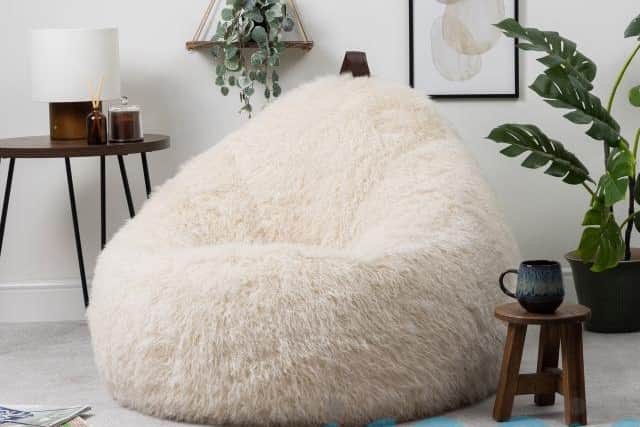 8. Yeti Faux Fur Cocoon Bean Bag, £119.99 (€139), Beanbagbazaar.