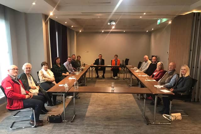 The event was the commissioner’s first address to victims and survivors of the Troubles based in the Republic of Ireland and follows the launch of the recent report which found 1 in 10 people there could define themselves a victim of the Troubles.
