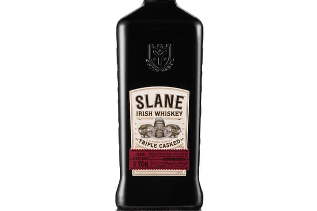 1. Slane Castle Triple Casked Irish Whiskey, €34, 70cl, Celtic Whiskey Shop & Wines on the Green