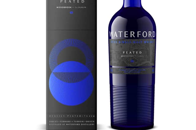 5. Waterford Irish Single Malt Whisky Peated Woodbrook, €94.99, Carry Out Killarney