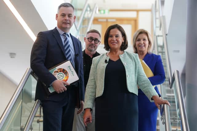 Sinn Fein would build 13,000 social homes next year it said, above the Government’s target of 9,300 homes, and provide 8,000 affordable homes, above the Government’s target of 4,400 for next year.
