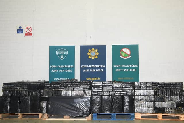 The ship had been under surveillance since Friday when a multi-agency operation responded to intelligence of a major international drug smuggling bid.