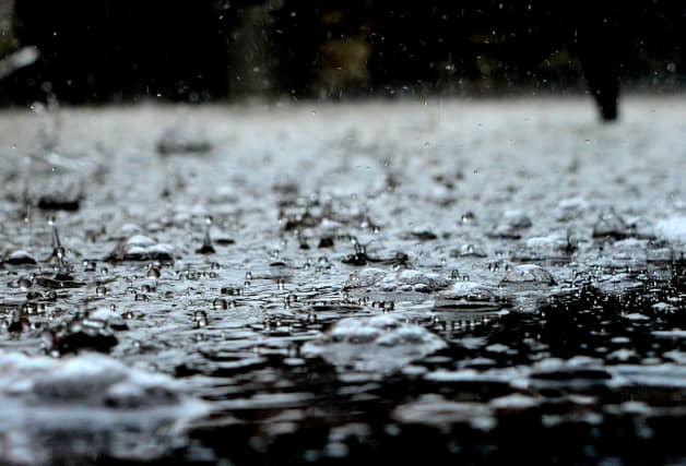 The weather warning will be in place from 4pm today until 6pm tomorrow
