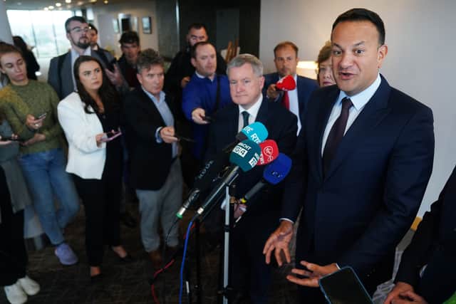 Mr Varadkar said: “Us being out of office would not be good for Ireland. We’re living through a period of extraordinary change and every year there’s a new shock from outside that we didn’t predict or people didn’t see coming – whether it’s a pandemic or war in Ukraine, or a financial crisis.”