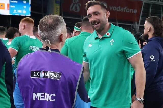 The 31-year-old was able to take part in basic on-field training on Wednesday morning following a series of gym sessions, raising hope of him being fit for the Springboks.