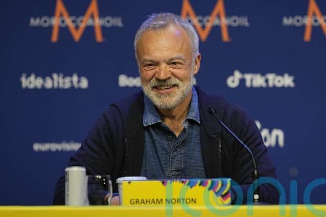 The host of The Graham Norton Show also discussed his new book which was released in the UK and Ireland in September 2022 and is set to be released in the US on September 19.