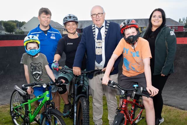 The BMX Pump track comprises of a 120-metre-long beginners track and a 420-metre advanced track and is the ideal amenity for BMXers to test their ability to ‘pump’ speed from the track using the rollers and beams.