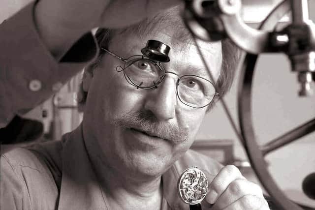 Paul Gerber was born in Bern, Switzerland in 1950. After receiving his watch-making diploma, he moved to Zurich where he opened a retail and watch restoration shop. In 1976, he established his own independent workshop with the idea of creating unique and complicated watches by either modifying or creating his own movements.