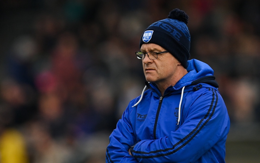 Former Waterford manager Ephie Fitzgerald. Photo: Seb Daly/Sportsfile