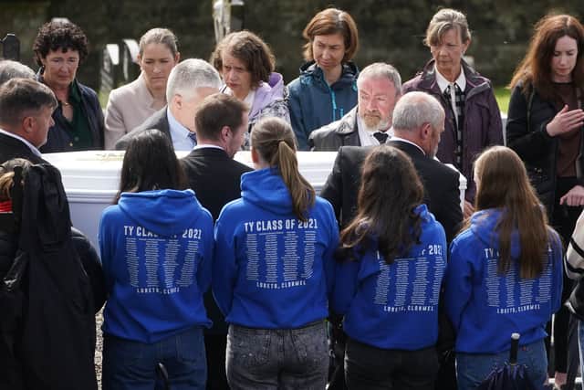The youngsters were on their way to celebrate their Leaving Certificate exam results, which they had received earlier on Friday.