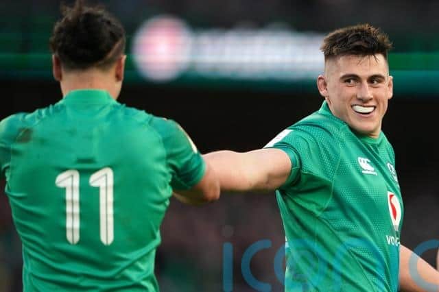 Caelan Doris returns at number eight in an all-Leinster back row, joining Ryan Baird and reigning world player of the year Josh Van Der Flier.