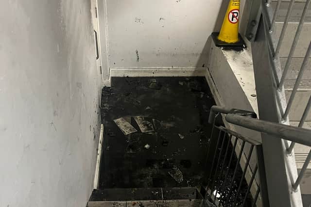 "Firefighters are reminding residents to keep staircases clear as they are a primary escape route." they added.