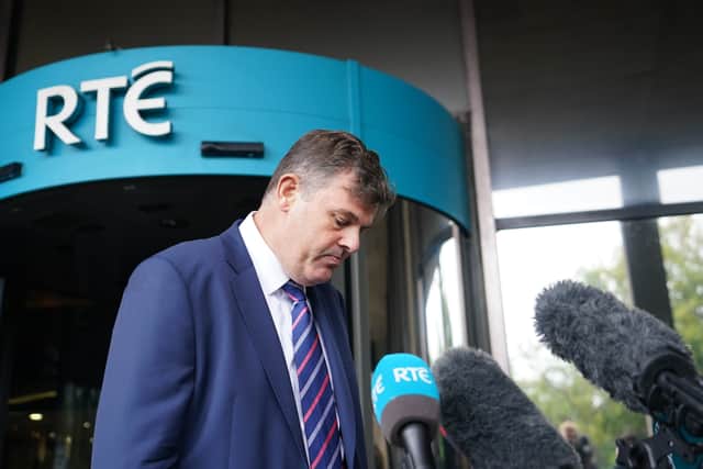 “The upshot of RTE’s inaccurate declarations is an impression that I have been less than honest. This is not the case.”