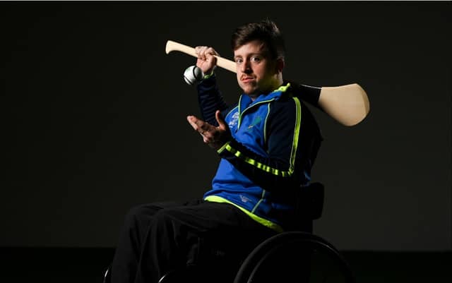 Waterford's Alex Hennebry poses for a portrait during the GAA Wheelchair Sports Development Day at Croke Park. Photo: Seb Daly/Sportsfile