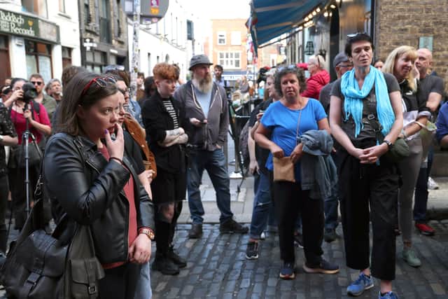 One attendee said O’Connor was a “model and activist that I always look up to. I never got the opportunity to meet her in person but I would like to honour her beautiful soul today and hopefully she is in a better place and God bless her”.