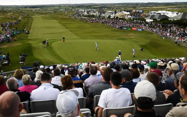 The Irish Open was held at Lahinch Golf Club in 2019. PIC: Sportsfile