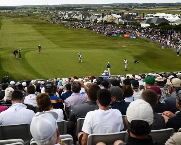 The Irish Open was held at Lahinch Golf Club in 2019. PIC: Sportsfile