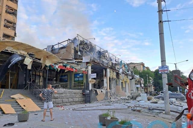 Two sisters, both aged 14, died as result of the attack, the educational department of the Kramatorsk city council said.
