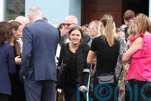 Father Pat Lombard who led the funeral mass said the accident had shocked the community.