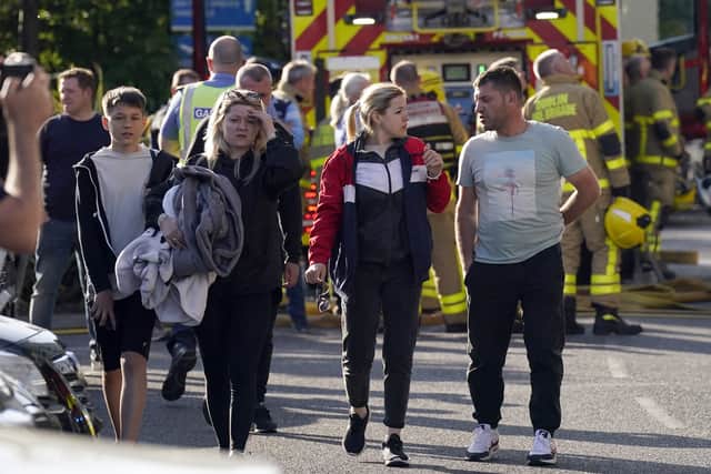 “Lots of emotions, I’d say. Lots of people were around,” he said.