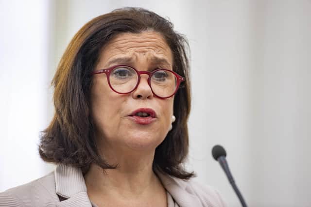 During leaders’ questions, Sinn Fein president Mary Lou McDonald said the cost-of-living crisis in Ireland was “out of control”.