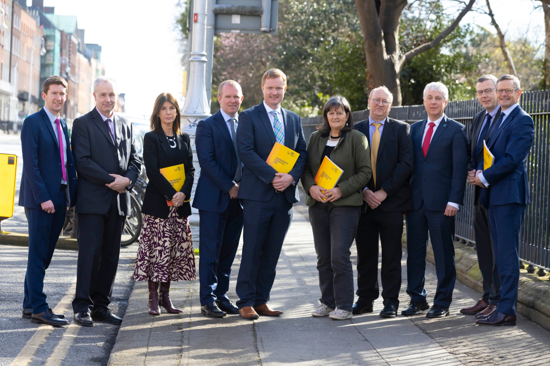 Industry leaders and representative organisations with members of the  SETU faculty. Full caption below