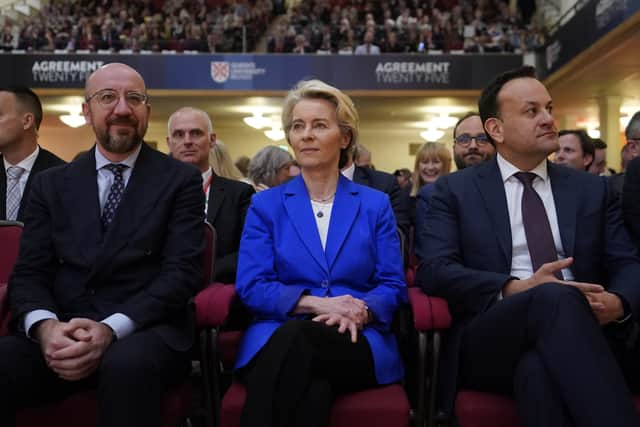 “But my argument today is this – the Belfast/Good Friday Agreement remains the best and only foundation for peace and prosperity,” he said.