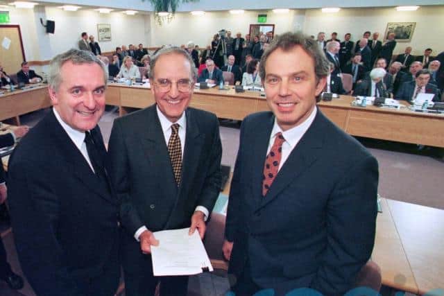 International Fund for Ireland boss Paddy Harte echoed this and also emphasised the role of women, describing “an awful lot of work in extraordinary times which created the building blocks which led up to” the peace accord.