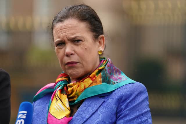 Sinn Fein president Mary Lou McDonald said it was not Mr O Broin’s intention to “have a go” at gardai, and she was pleased clarity had been given.