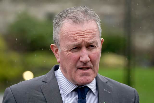 He said: “President Biden is coming here, it is the 25th anniversary of the Good Friday Agreement, the entire international focus is on this place and, from the DUP perspective, there is nobody at the wheel.