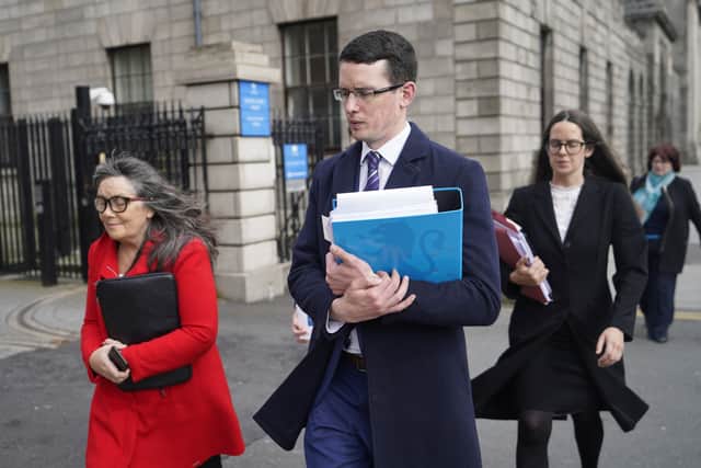 The court heard that Mr Burke is taking a counter-action against disciplinary proceedings issued against him by the school, as well as his suspension and subsequent dismissal.