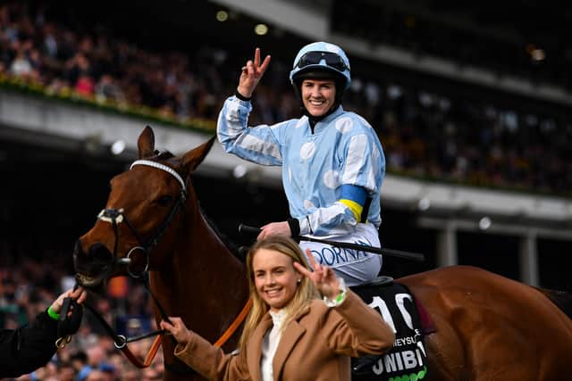 The 2021 Aintree Grand National and Cheltenham Champion Hurdle-winning jockey will certainly be treated to the Punchestown roar, especially when she takes to the track aboard Honeysuckle in the Punchestown Champion Hurdle. 