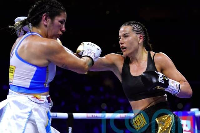 Cameron, who will hold height and reach advantages over Taylor, became an undisputed champion at 140lbs with a unanimous decision victory over Jessica McCaskill last November in her most recent contest.