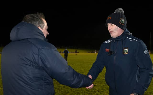 Davy Fitzgerald and Liam Cahill go head to head on the sideline this evening. PIC: Sportsfile