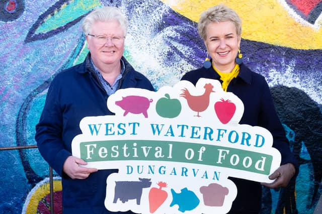 Eunice Power Festival Director and chef Paul Flynn of the Tannery
