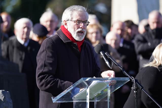 Leading members of Sinn Fein joined members of Ms O’Hare’s family at Glasnevin on Tuesday afternoon for her funeral.