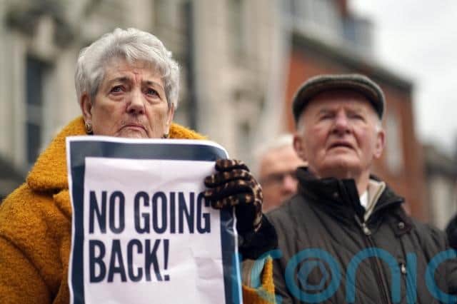 A PSNI spokesperson said a court in Belfast had granted an extension to the detention of four male suspects, aged 22, 38, 45 and 47, until 10pm on Tuesday February 28.