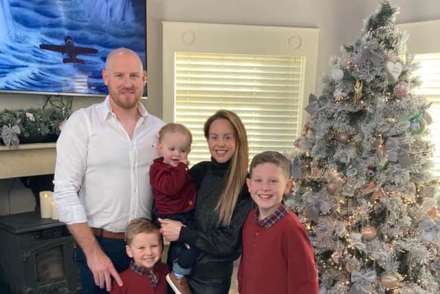 Mr Sydoryshyn, who had gone on to marry and have three children, sought escape from Ukraine as the war began and Ms Drum, 45, was able to find him.