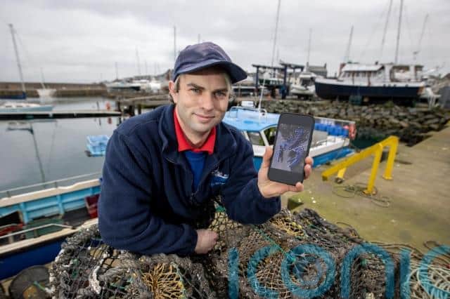 The pot had been lying in the waters close to Blackhead Lighthouse on the northern shores of Belfast Lough.
