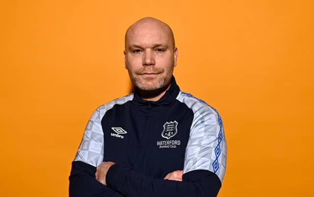 Waterford FC manager Danny Searle. PIC: Sportsfile