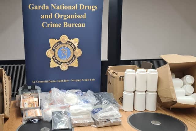 Seven men and one woman were initially arrested by gardai. Two men were later released without charge and six people remained in custody on Wednesday.
