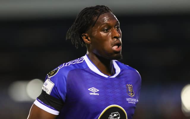 Waterford FC have announced the re-signing of defender Tunmise Sobowale. PIC: Sportsfile