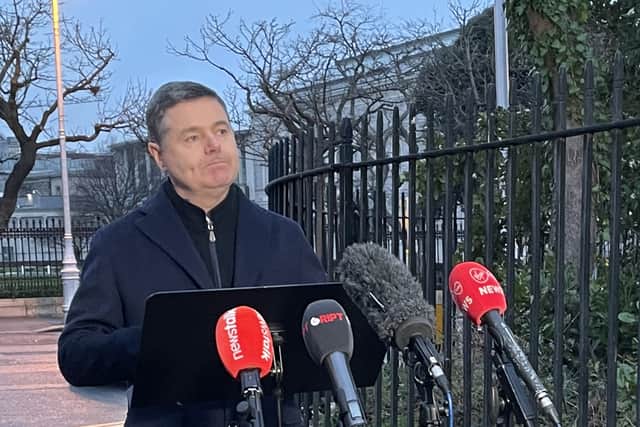 “The nature of the donation is the value that is attributed to posters being put up – at no point was money received that needs to be put into that (Fine Gael Dublin Central) account,” he said.