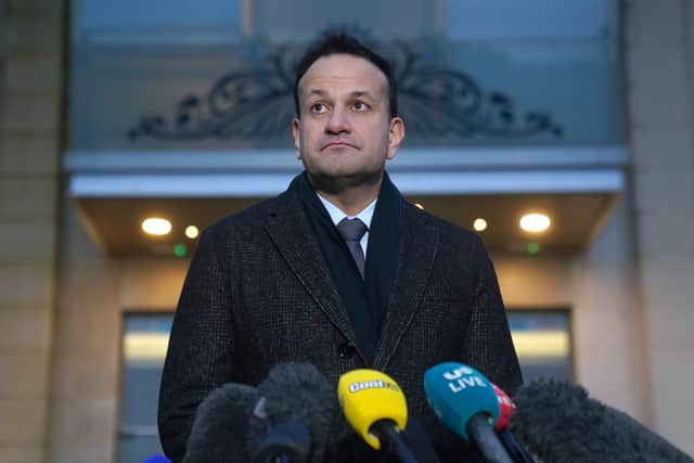 “And that wasn’t possible at the time for various reasons, in part because the Executive was not functioning, so there was no-one to speak for Northern Ireland. But that has created difficulties.”