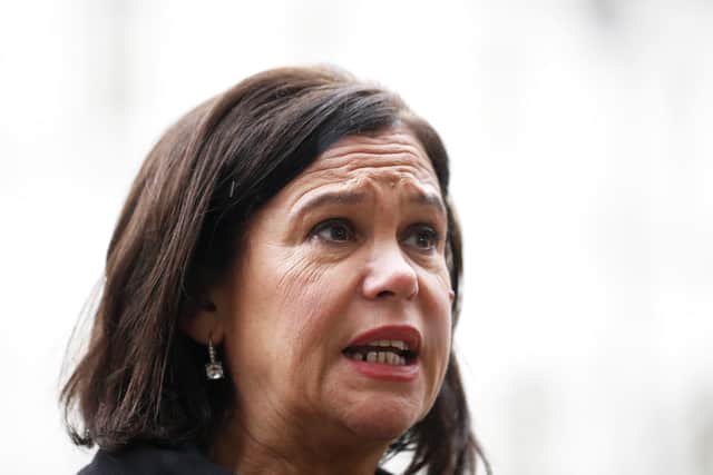 Unionist representatives suggested it was a diplomatic issue that led to the snub, that Mr Cleverly could not meet Irish opposition leader Ms McDonald before his Irish counterpart.