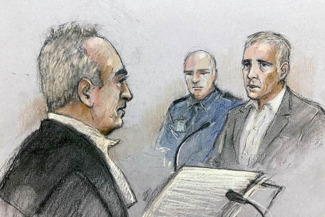 “I didn’t tell them the truth… I explained all this and the reasons why,” he said, accusing Mr Grehan of “playing silly beggers here (sic).”