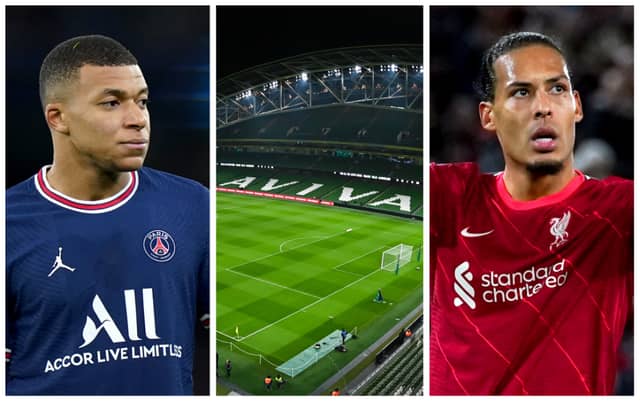 France and the Netherlands will play at the Aviva Stadium next year.